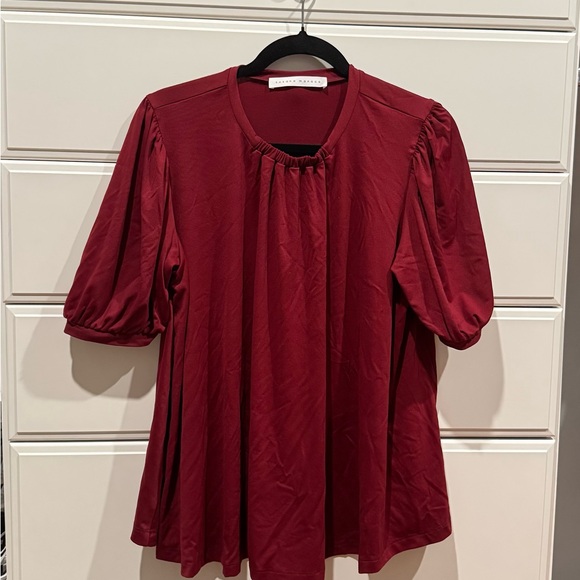 Susana Monaco Tops - Susana Monaco Burgundy Women's Top Medium